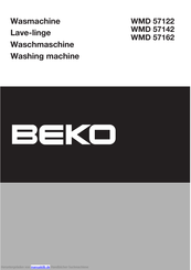 BEKO WMD 57122 Handbuch