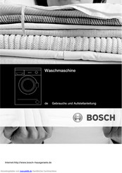 Bosch waa 20161 Gebrauchsanleitung