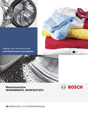 Bosch WAW32472FG Gebrauchsanleitung