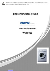 Comfee by Midea WM 5010 Bedienungsanleitung