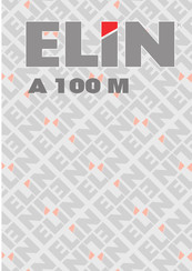 Elin A 100 M Gebrauchsanweisung