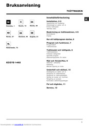 Ariston ECO7D 1492 Bedienungsanleitungen
