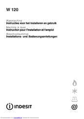 Indesit w 120 Bedienungsanleitungen