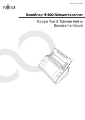 Fujitsu ScanSnap N1800 Benutzerhandbuch