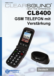 Geemarc ClearSound CL8400 Benutzerhandbuch
