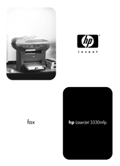 HP LaserJet 3330mfp Handbuch