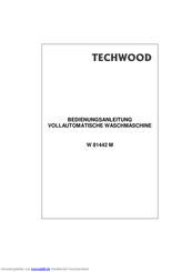 Techwood W 81442 M Bedienungsanleitung