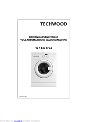 Techwood W 1447 CV4 Bedienungsanleitung