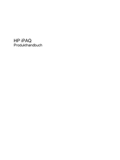 HP iPAQ Produkthandbuch
