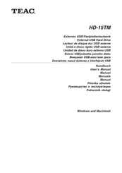 Teac HD-15TM Handbuch