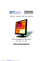 Richardson Electronics VM 1704 Benutzerhandbuch