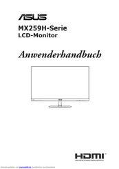 Asus MX259H-Serie Anwenderhandbuch