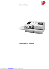 Francotyp-Postalia EFS 3000 Betriebsanleitung