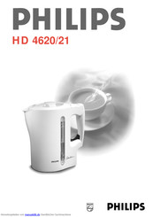 Philips hd 4620/21 Bedienungsanleitung