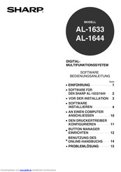 Sharp AL-1633 Bedienungsanleitung