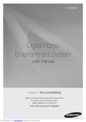 Samsung HT-E330 Benutzerhandbuch