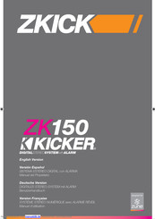 Kicker ZK 150 Bedienungsanleitung
