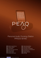 Peaq PPA200-WD Bedienungsanleitung