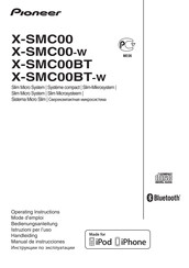 Pioneer X-SMC00BT-W Bedienungsanleitung