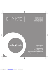 GMB Audio BHP-KBP Handbuch
