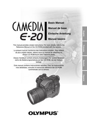 Olympus Camedia E-20 Anleitung