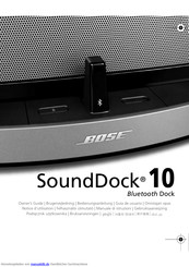 Bose SoundDock 10 Bedienungsanleitung