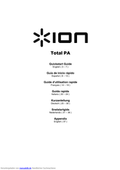 Ion Total PA Kurzanleitung