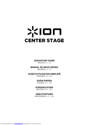 Ion CENTER STAGE Kurzanleitung