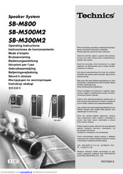 Technics SB-M300M2 Bedienungsanleitung