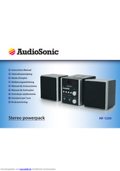 Audiosonic HF-1250 Bedienungsanleitung
