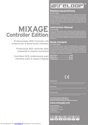 Reloop MIXAGEController Edition Bedienungsanleitung