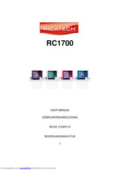 Ricatech RC1700 Bedienungsanleitung