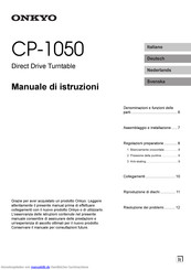 Onkyo CP-1050 Handbuch
