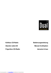 Dual Koelbox CD Radio Bedienungsanleitung