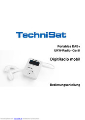 Technisat DigitRadio mobil Bedienungsanleitung