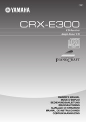 Yamaha CRXE300 Bedienungsanleitung
