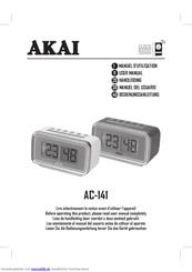 Akai AC-141 Bedienungsanleitung