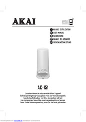 Akai AC-151 Bedienungsanleitung