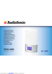 Audiosonic CL-1507 Bedienungsanleitung