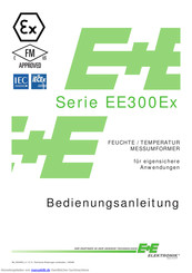 E+E Elektronik Serie EE300Ex Bedienungsanleitung