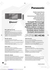 Panasonic SCHC40 Bedienungsanleitung
