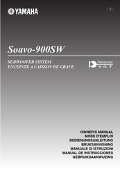 Yamaha Soavo-900SW Bedienungsanleitung