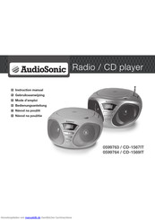 Audiosonic CD-1567 Bedienungsanleitung