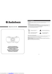 Audiosonic CD-1576 Bedienungsanleitung