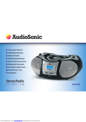 Audiosonic CD-576 Bedienungsanleitung