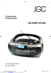 JGC RRMP-670 USB Bedienungsanleitung