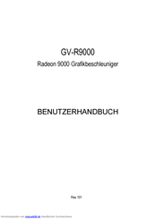 Radeon GV-R9000 PRO Benutzerhandbuch