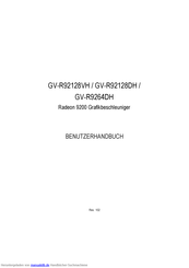Radeon GV-R92128VH Benutzerhandbuch