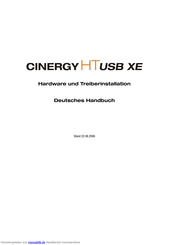 TerraTec Cinergy HT USB XE Handbuch