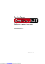 TerraTec Cinergy 400 USB Handbuch